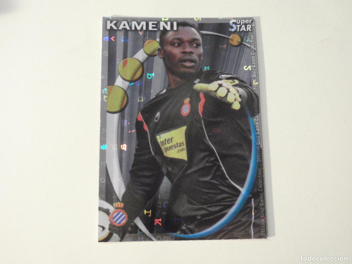 Cromos de f&uacute;tbol: 293 KAMENI Espanyol SUPERSTAR LETRAS. MUNDICROMO 2010 2011 LAS FICHAS QUIZ DE LA LIGA 10 11