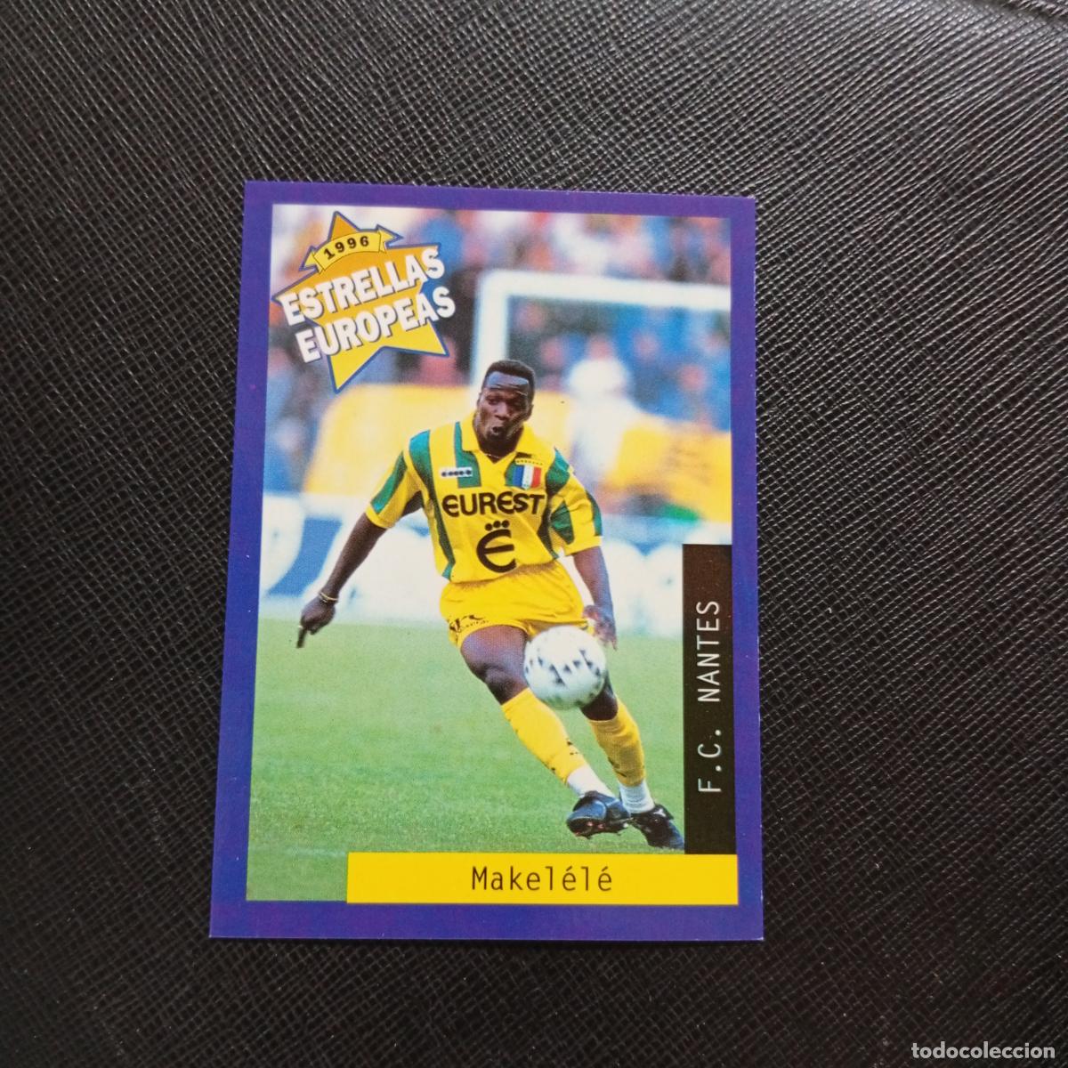 Cromos de f&uacute;tbol: 30 MAKELELE NANTES PANINI ESTRELLAS EUROPEAS 1996 CROMO FUTBOL 96 - A193 PG532 B