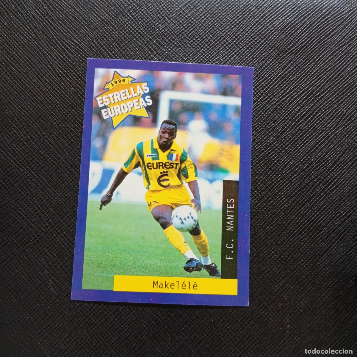 Cromos de f&uacute;tbol: 30 MAKELELE NANTES PANINI ESTRELLAS EUROPEAS 1996 CROMO FUTBOL 96 - A193 PG523