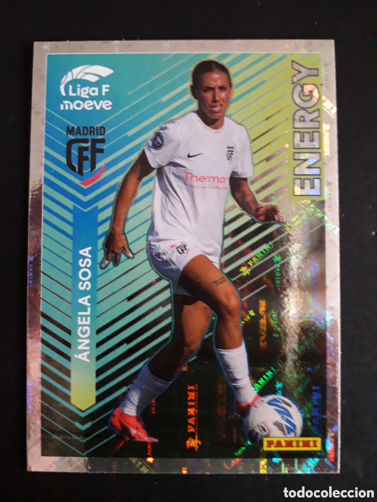 Cromos de f&uacute;tbol: &Aacute;NGELA SOSA MADRID CFF ENERGY N&deg; 333 LIGA F FEMENINA 2025 2026 25 26 PANINI SIN PEG PEDIDO M&Iacute;NIMO 3&euro;
