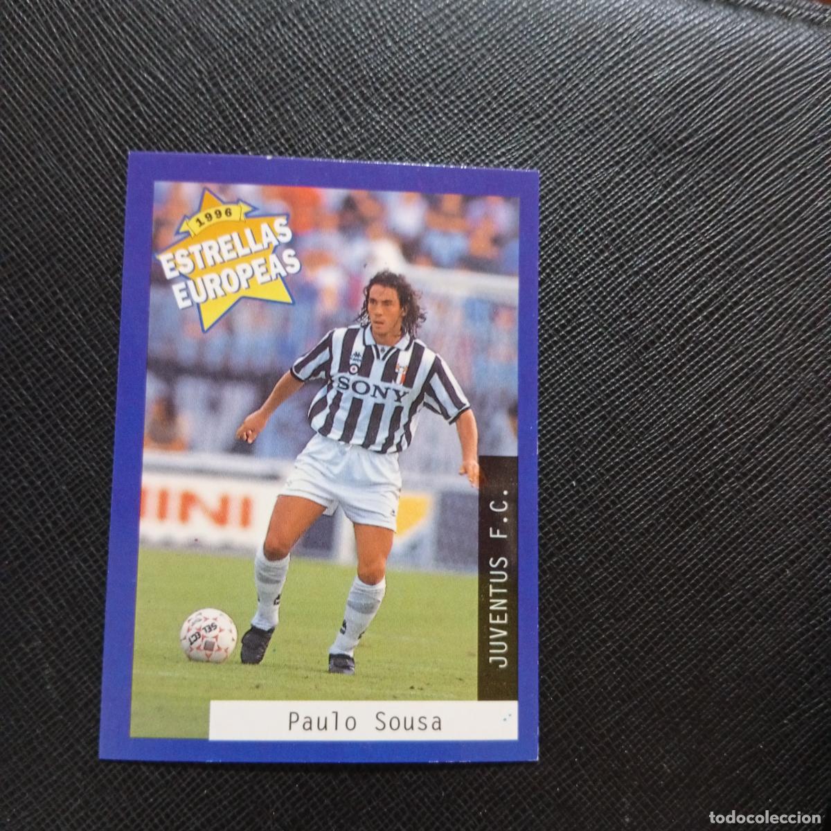 Cromos de f&uacute;tbol: 24 PAULO SOUSA JUVENTUS PANINI ESTRELLAS EUROPEAS 1996 CROMO FUTBOL 96 - A193 PG532
