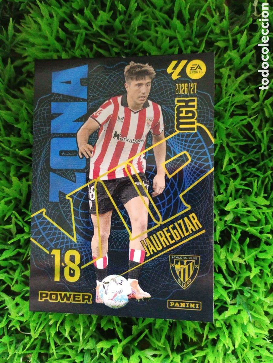 Cromos de f&uacute;tbol: Jauregizar Athletic Bilbao ZONA VIP POWER Megacracks 26-27 # 398 P