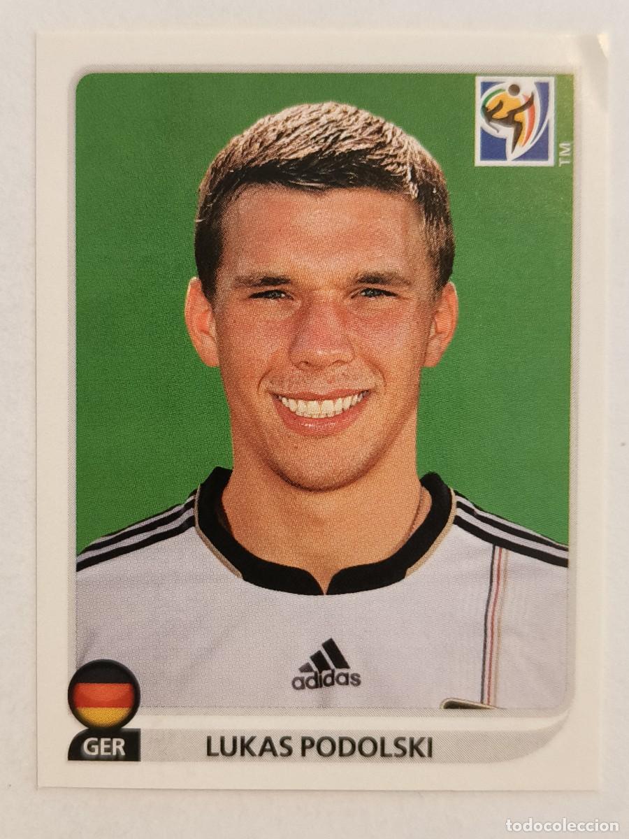 Cromos de f&uacute;tbol: #274 LUKAS PODOLSKI (ALEMANIA) MUNDIAL SUDAFRICA 2010 PANINI