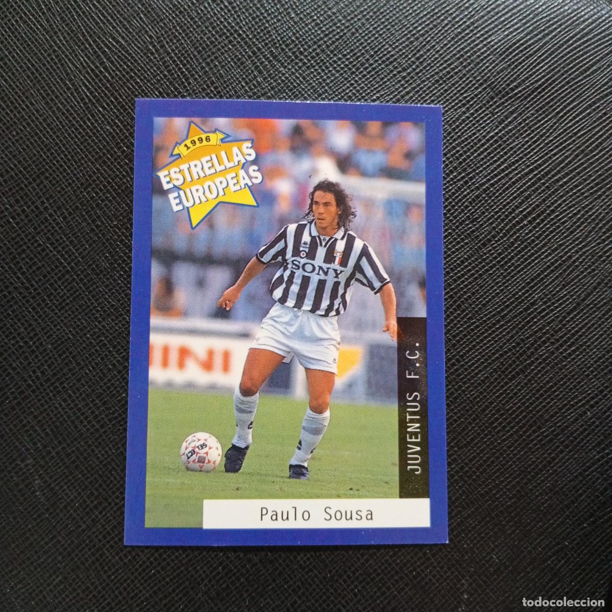 Cromos de f&uacute;tbol: 24 PAULO SOUSA JUVENTUS PANINI ESTRELLAS EUROPEAS 1996 CROMO FUTBOL 96 - A33 PG1