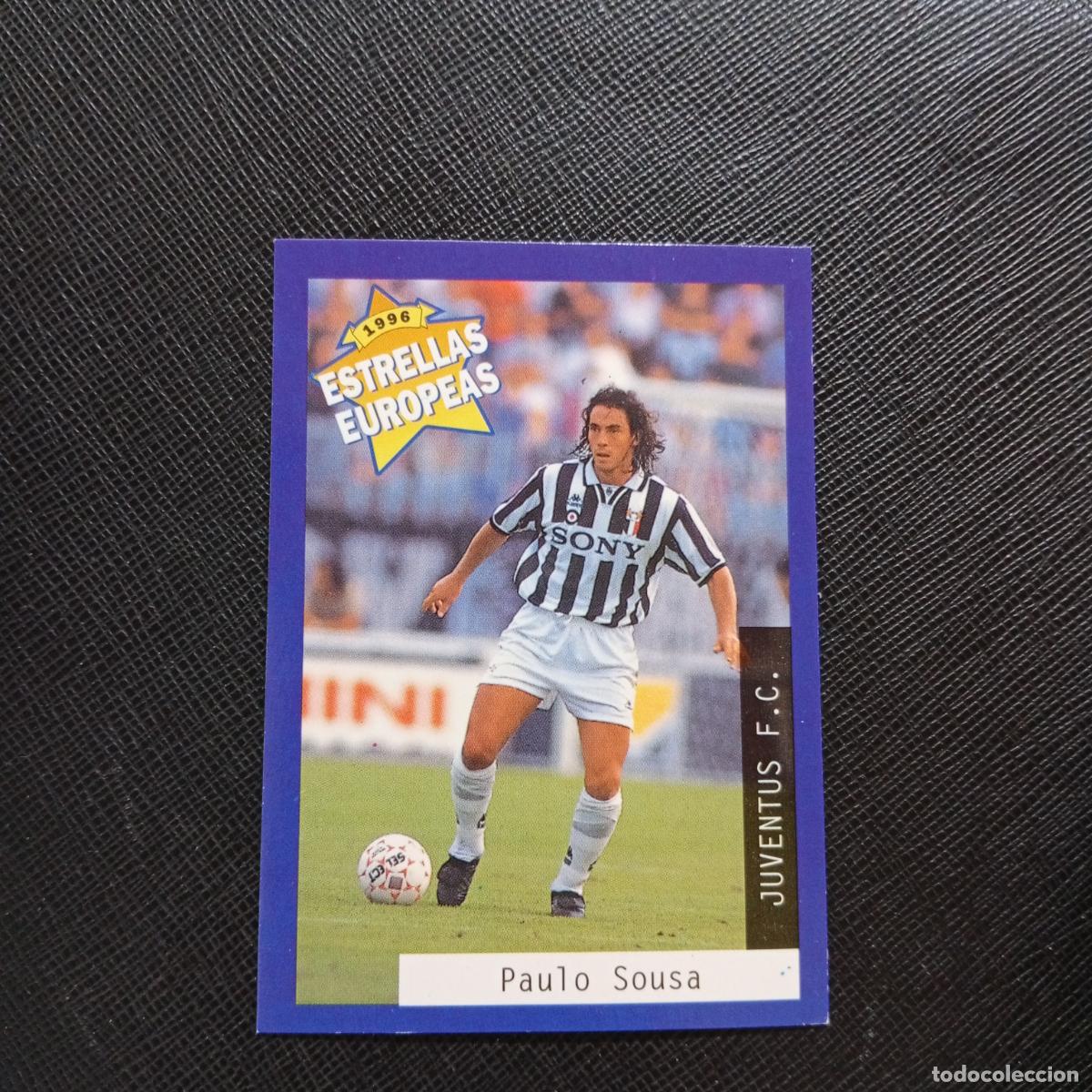 Cromos de f&uacute;tbol: 24 PAULO SOUSA JUVENTUS PANINI ESTRELLAS EUROPEAS 1996 CROMO FUTBOL 96 - A33 PG1 B