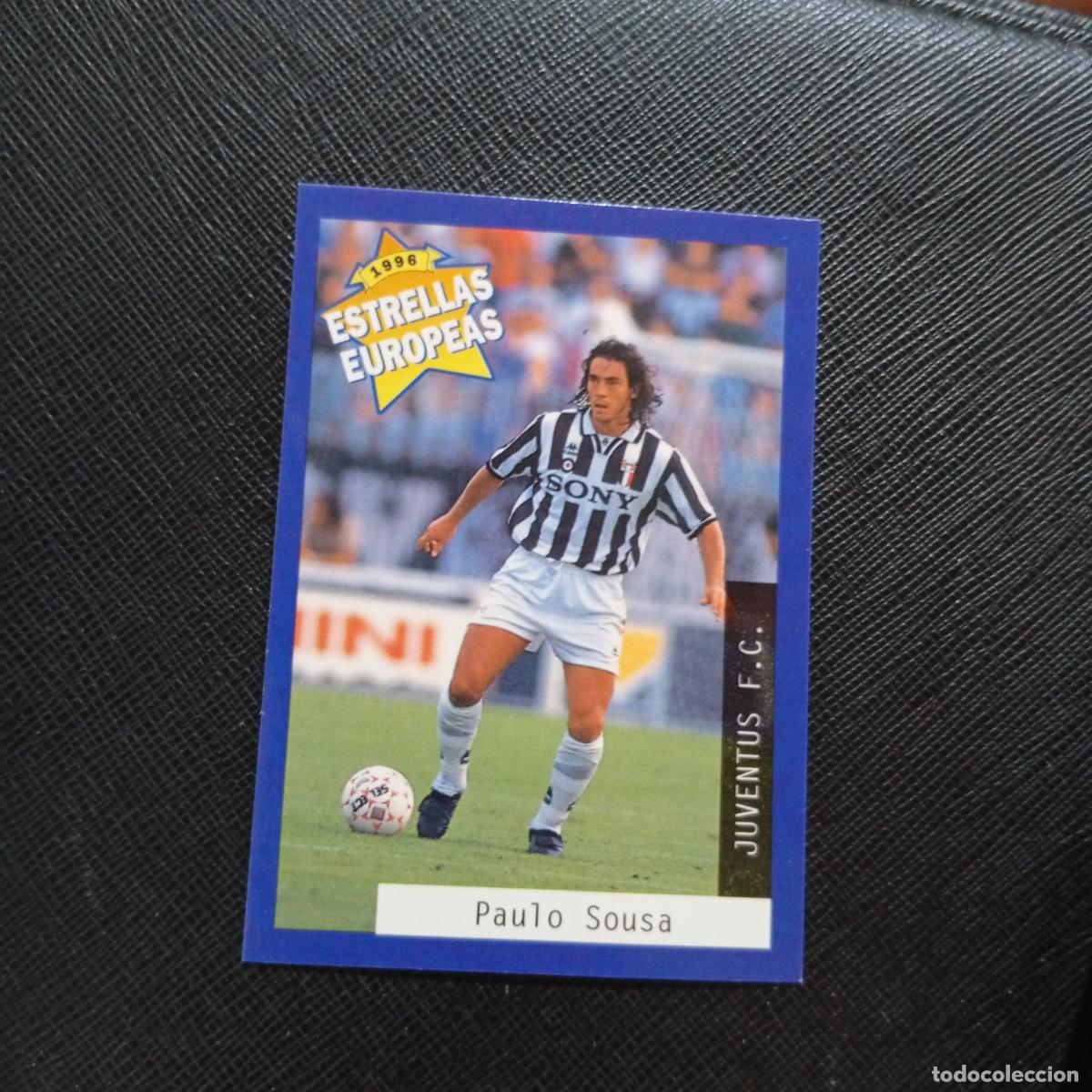 Cromos de f&uacute;tbol: 24 PAULO SOUSA JUVENTUS PANINI ESTRELLAS EUROPEAS 1996 CROMO FUTBOL 96 - A33 PG2