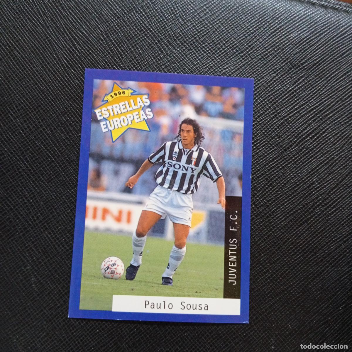Cromos de f&uacute;tbol: 24 PAULO SOUSA JUVENTUS PANINI ESTRELLAS EUROPEAS 1996 CROMO FUTBOL 96 - A33 PG2 B