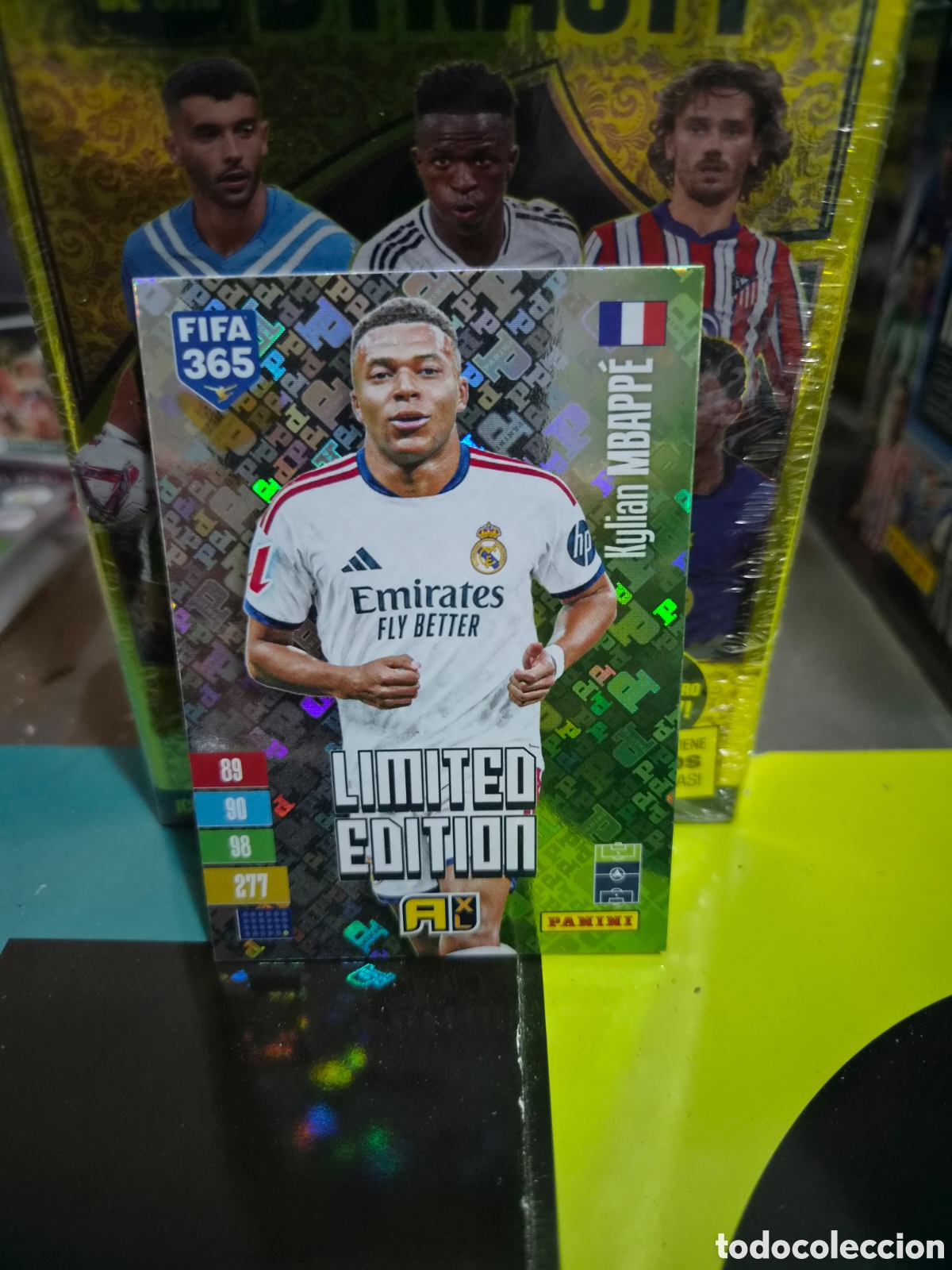 Cromos de f&uacute;tbol: Limited Edition Mbappe FIFA 365 2027