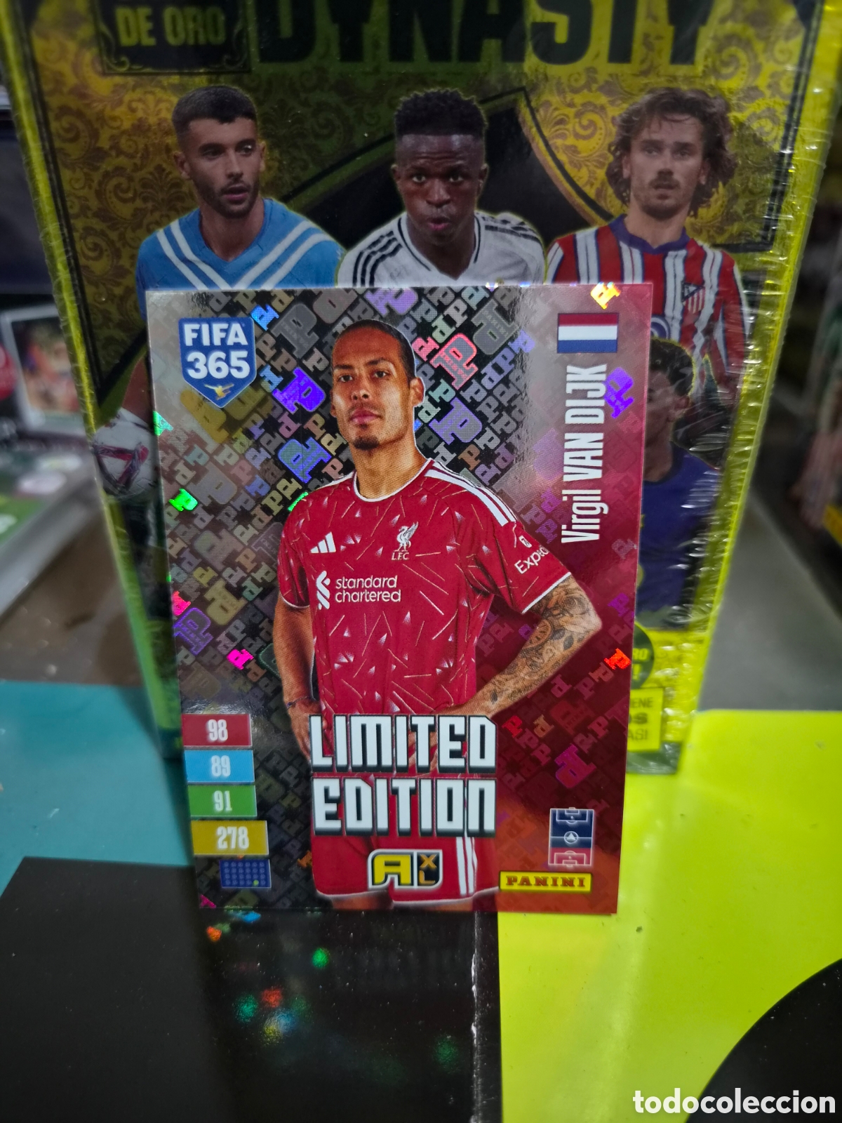 Cromos de f&uacute;tbol: Limited Edition Van Dijk FIFA 365 2027