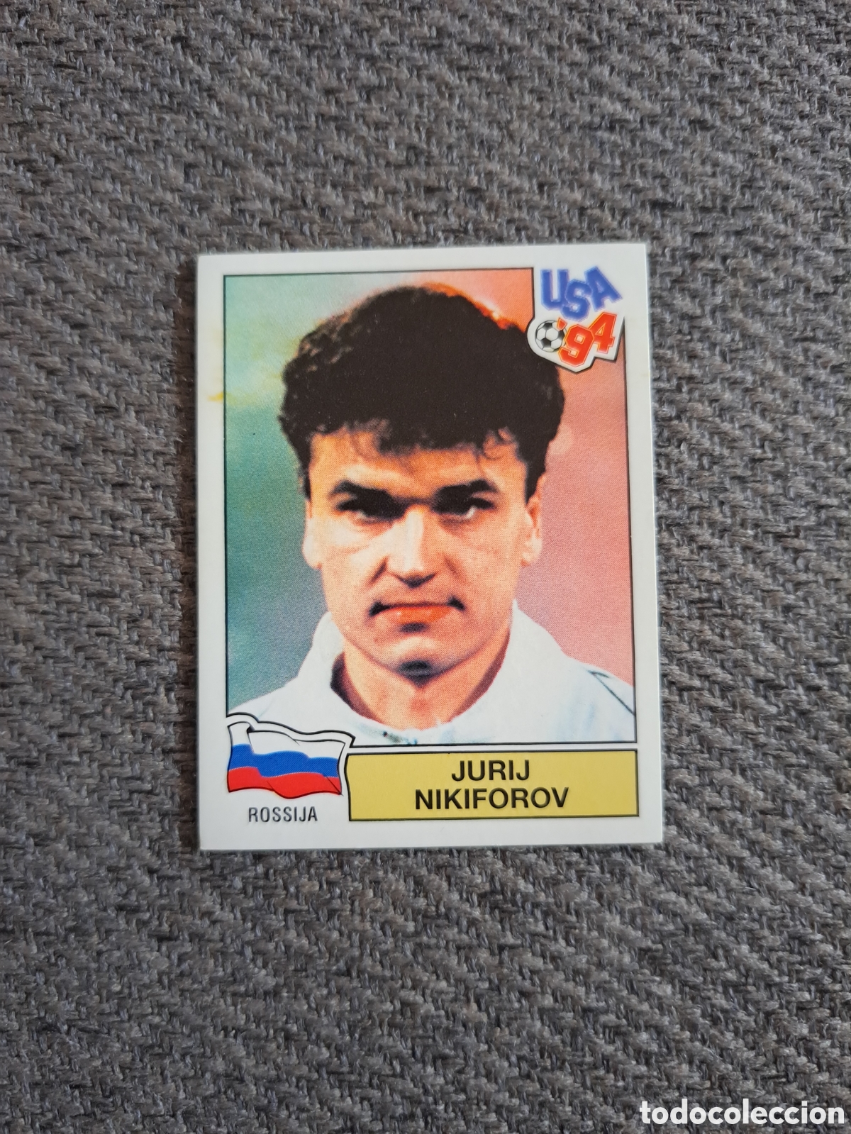 Cromos de f&uacute;tbol: Nikiforov. N&deg;116. Rusia. Panini Mundial USA 94
