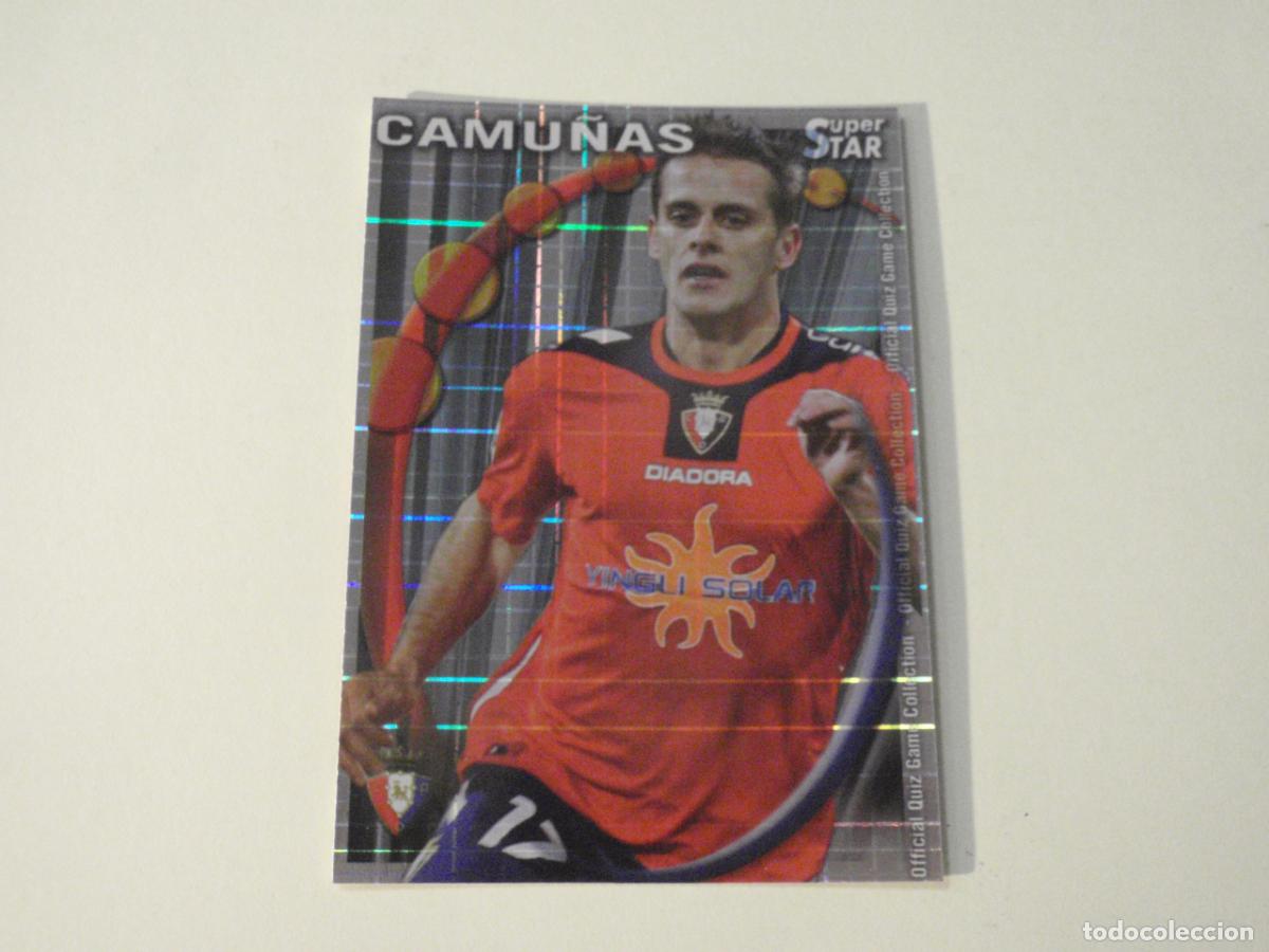 Cromos de f&uacute;tbol: 321 CAMU&Ntilde;AS Osasuna SUPERSTAR CUADROS. MUNDICROMO 2010 2011 LAS FICHAS QUIZ DE LA LIGA 10 11