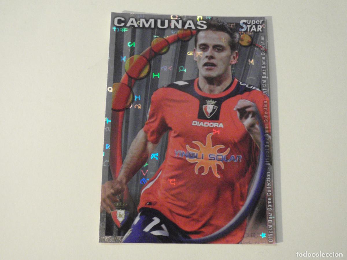 Cromos de f&uacute;tbol: 321 CAMU&Ntilde;AS Osasuna SUPERSTAR LETRAS. MUNDICROMO 2010 2011 LAS FICHAS QUIZ DE LA LIGA 10 11