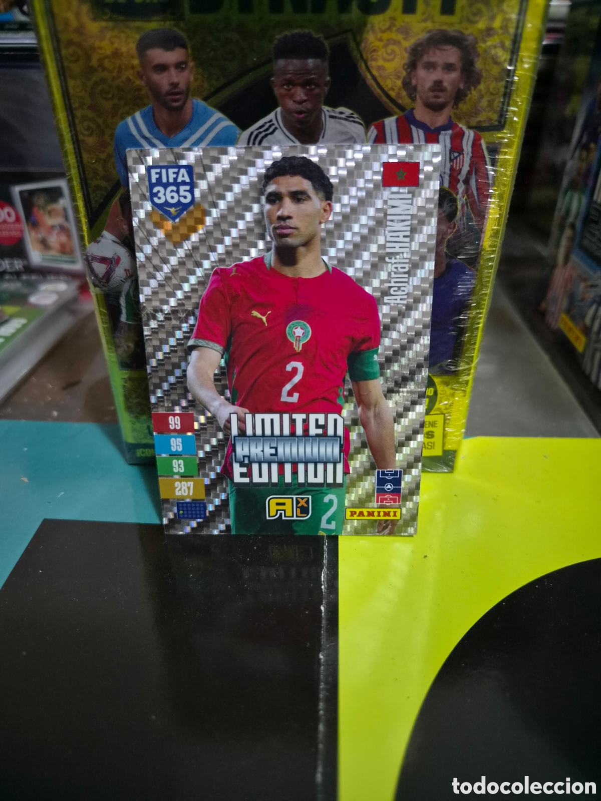 Cromos de f&uacute;tbol: Limited Edition Premium Hakimi FIFA 365 2027