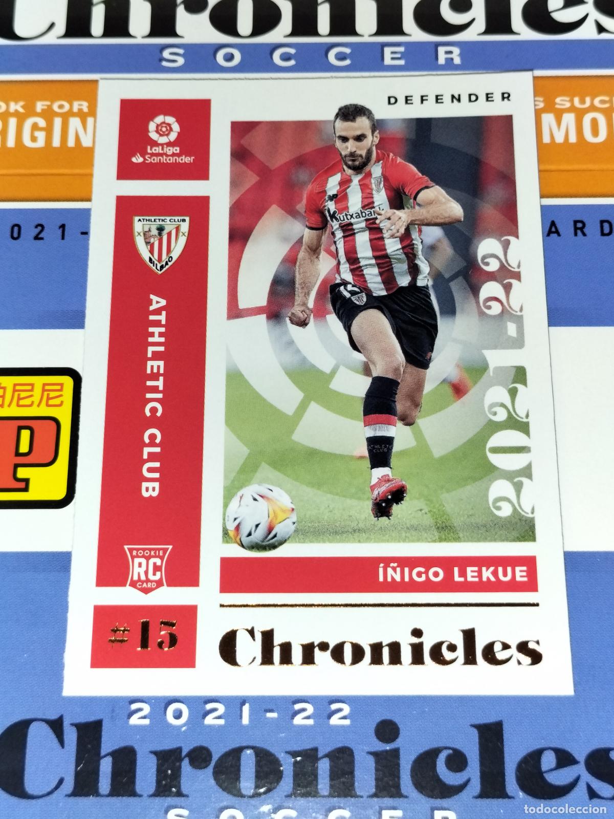 Cromos de f&uacute;tbol: N&ordm; 2 I&Ntilde;IGO LEKUE ATHLETIC CLUB BILBAO CARD CHRONICLES LA LIGA SOCCER 2021 2022 21 22 PANINI