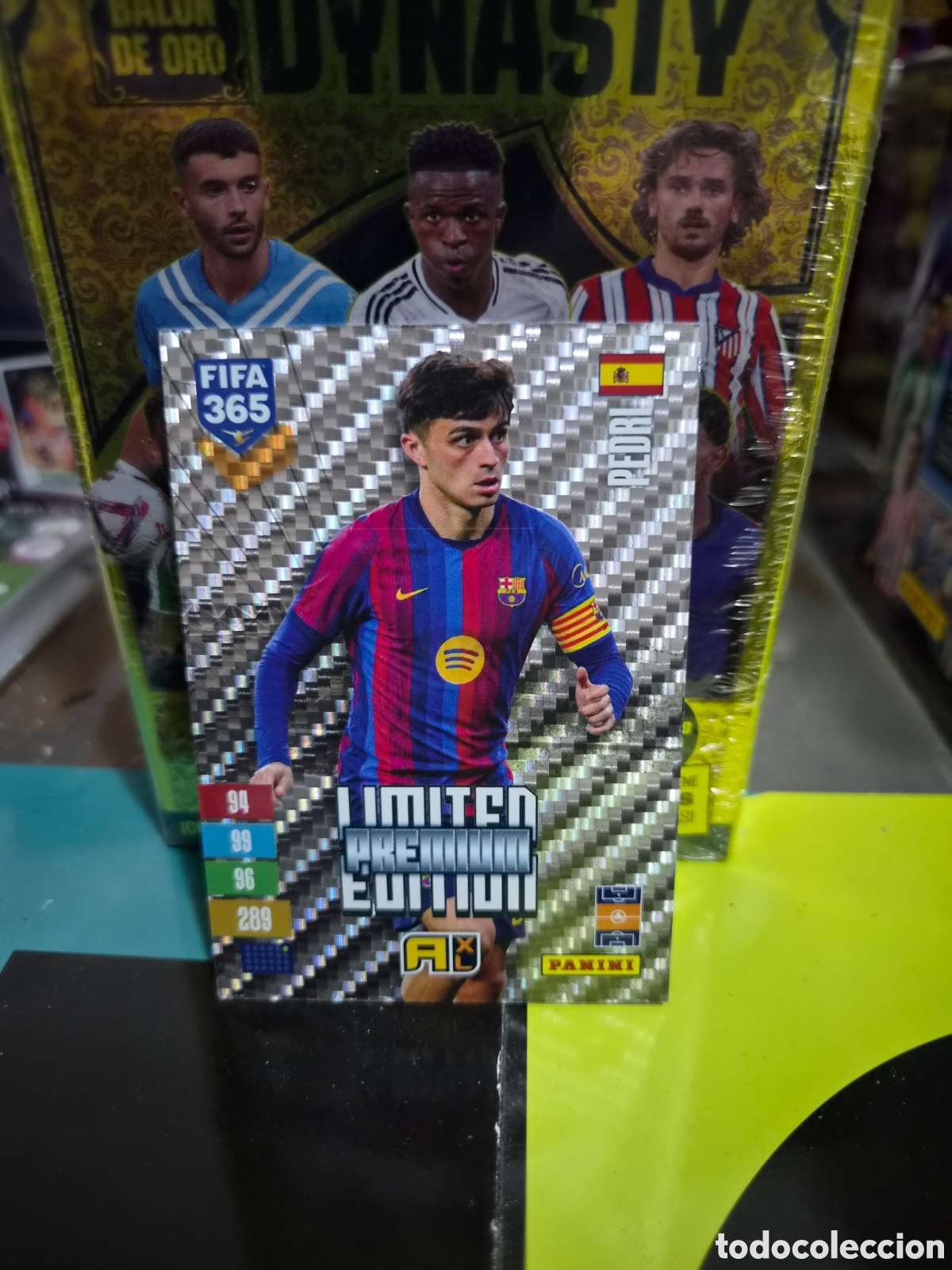 Cromos de f&uacute;tbol: Limited Edition Premium Pedri FIFA 365 2027