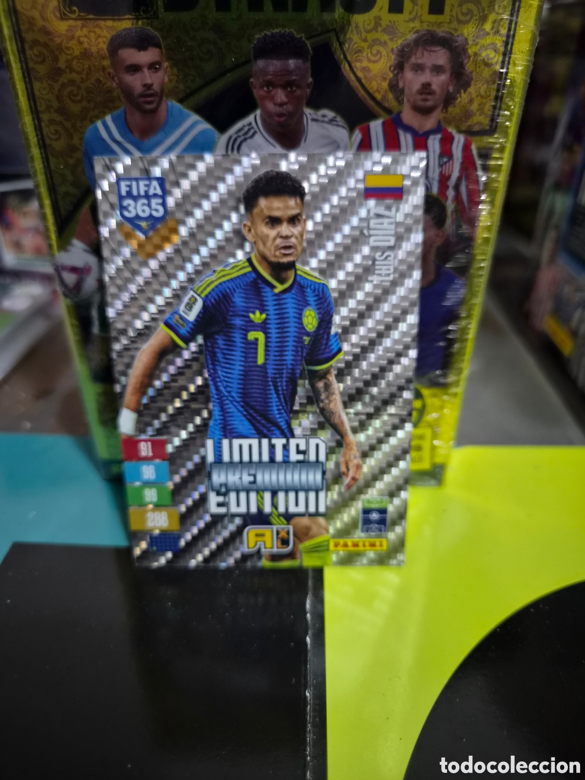 Cromos de f&uacute;tbol: Limited Edition Premium Luis Diaz FIFA 365 2027