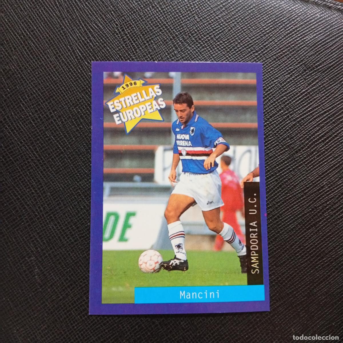 Figurine di Calcio: 106 MANCINI SAMPDORIA PANINI ESTRELLAS EUROPEAS 1996 CROMO FUTBOL 96 - A33 PG1