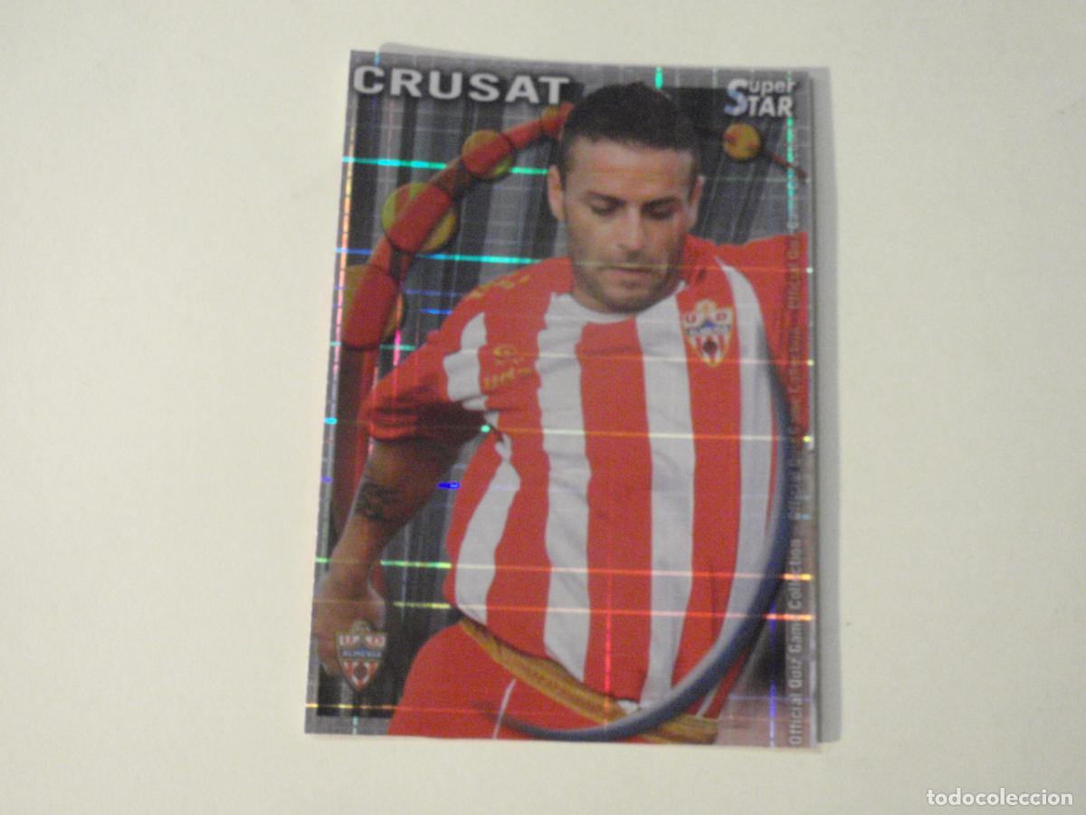 Figurine di Calcio: 350 CRUSAT Almer&iacute;a SUPERSTAR CUADROS. MUNDICROMO 2010 2011 LAS FICHAS QUIZ DE LA LIGA 10 11