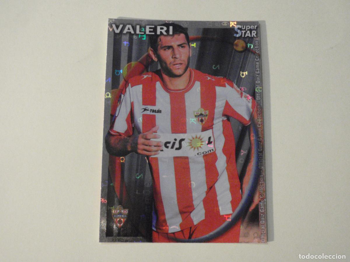 Figurine di Calcio: 351 VALERI Almer&iacute;a SUPERSTAR LETRAS. MUNDICROMO 2010 2011 LAS FICHAS QUIZ DE LA LIGA 10 11