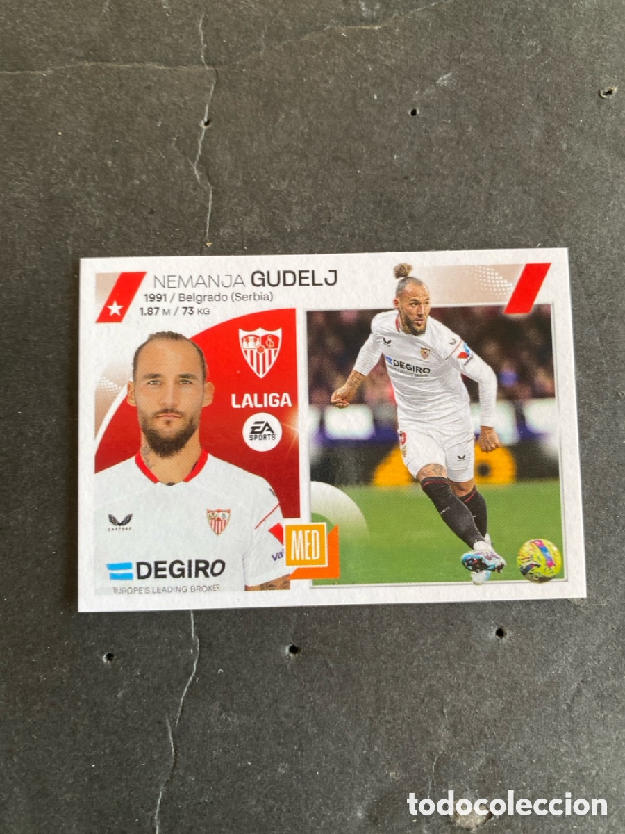 Cromos de f&uacute;tbol: Cromo liga 23/24 Sevilla N* 10