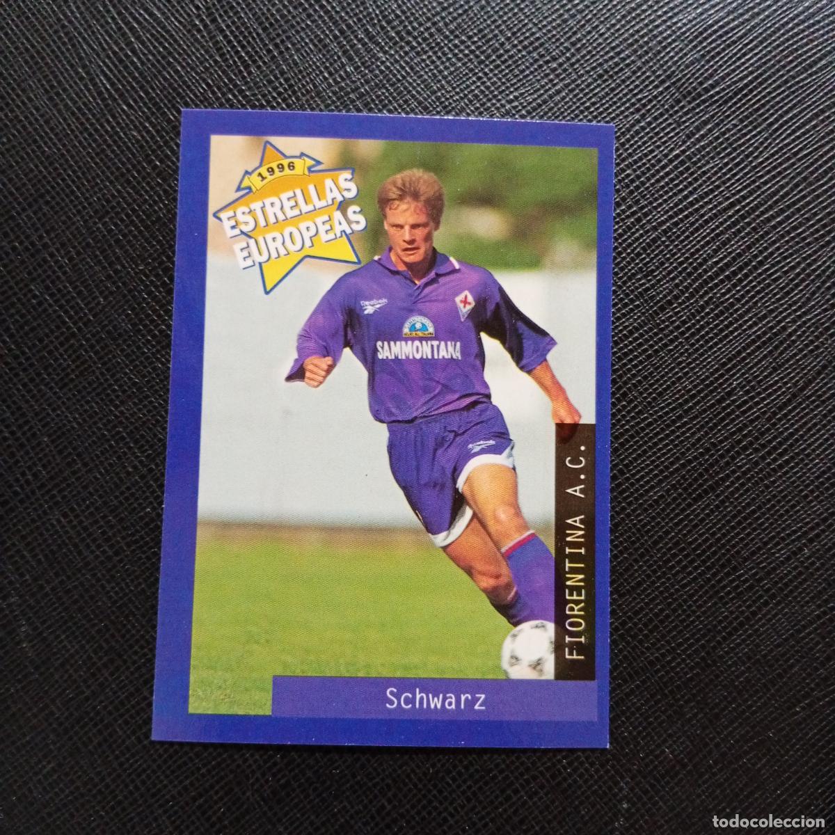 Cromos de f&uacute;tbol: 101 SCHWARZ FIORENTINA PANINI ESTRELLAS EUROPEAS 1996 CROMO FUTBOL 96 - A33 PG5