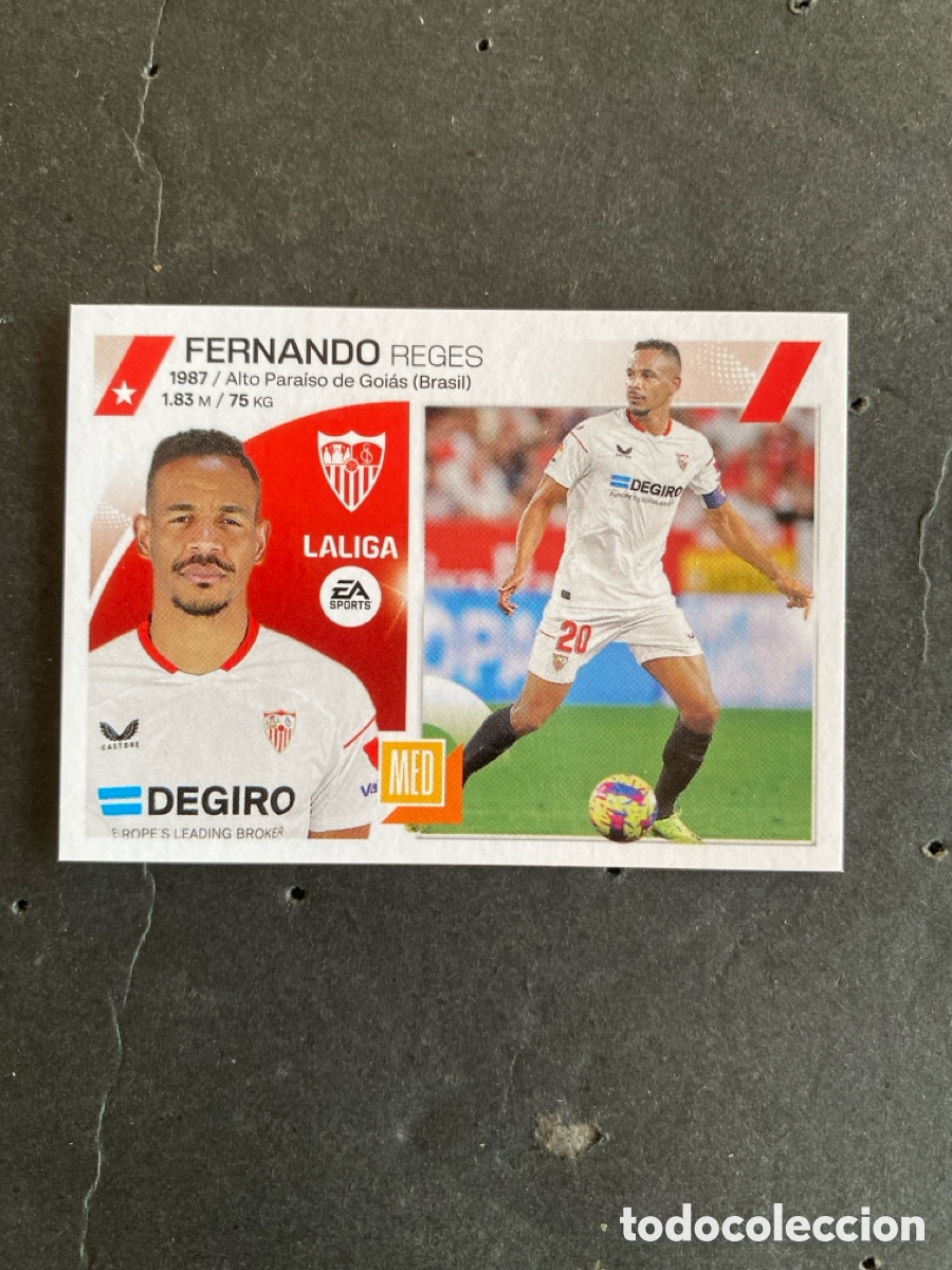 Cromos de f&uacute;tbol: Cromo liga 23/24 Sevilla N* 11