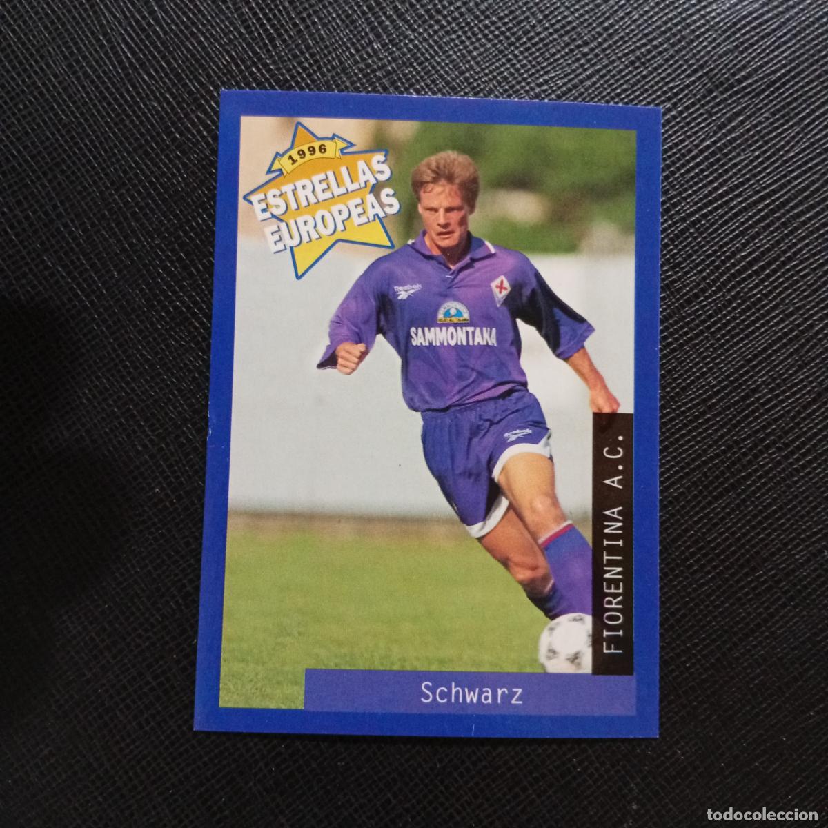 Cromos de f&uacute;tbol: 101 SCHWARZ FIORENTINA PANINI ESTRELLAS EUROPEAS 1996 CROMO FUTBOL 96 - A33 PG7
