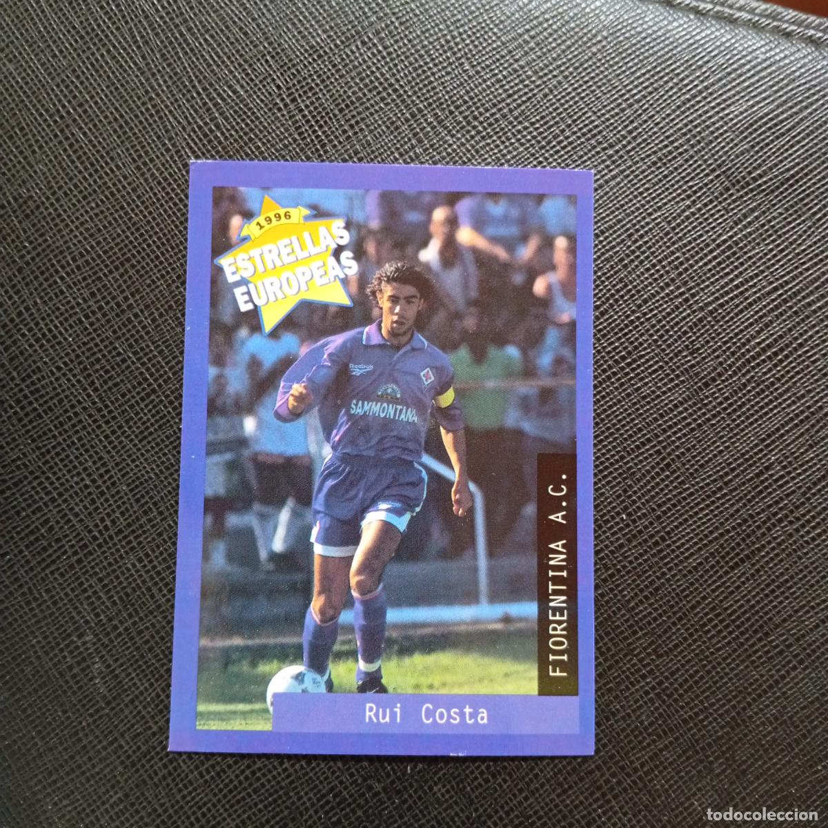 Cromos de f&uacute;tbol: 100 RUI COSTA FIORENTINA PANINI ESTRELLAS EUROPEAS 1996 CROMO FUTBOL 96 - A33 PG8