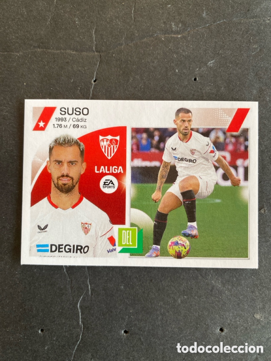 Cromos de f&uacute;tbol: Cromo liga 23/24 Sevilla N* 19