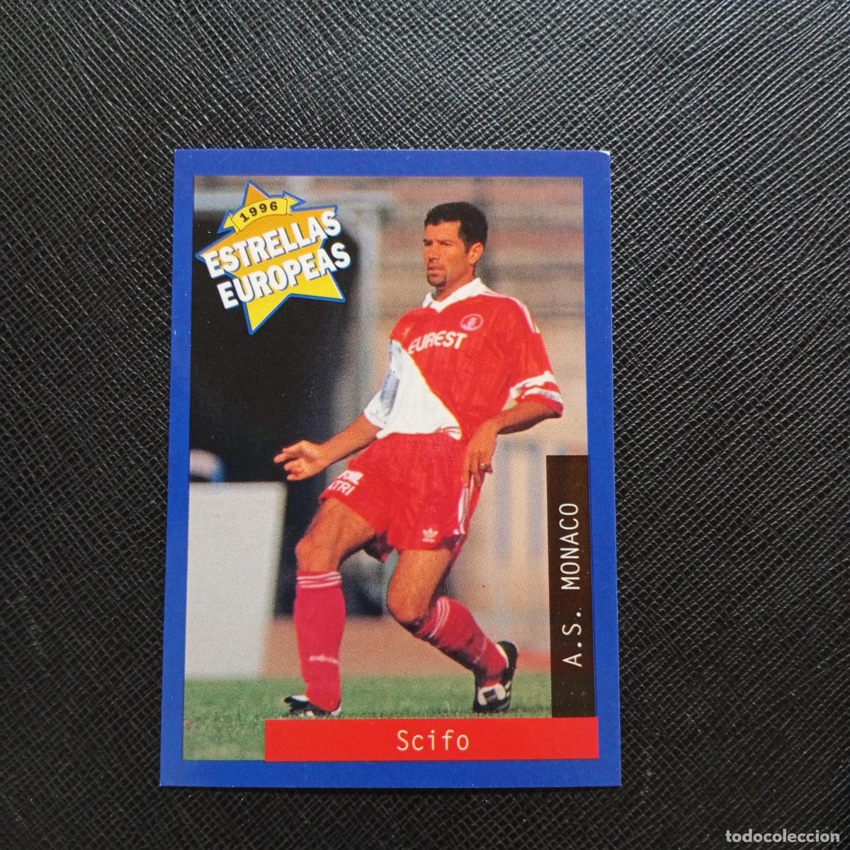 Cromos de f&uacute;tbol: 116 SCIFO MONACO PANINI ESTRELLAS EUROPEAS 1996 CROMO FUTBOL 96 - A33 PG13 B