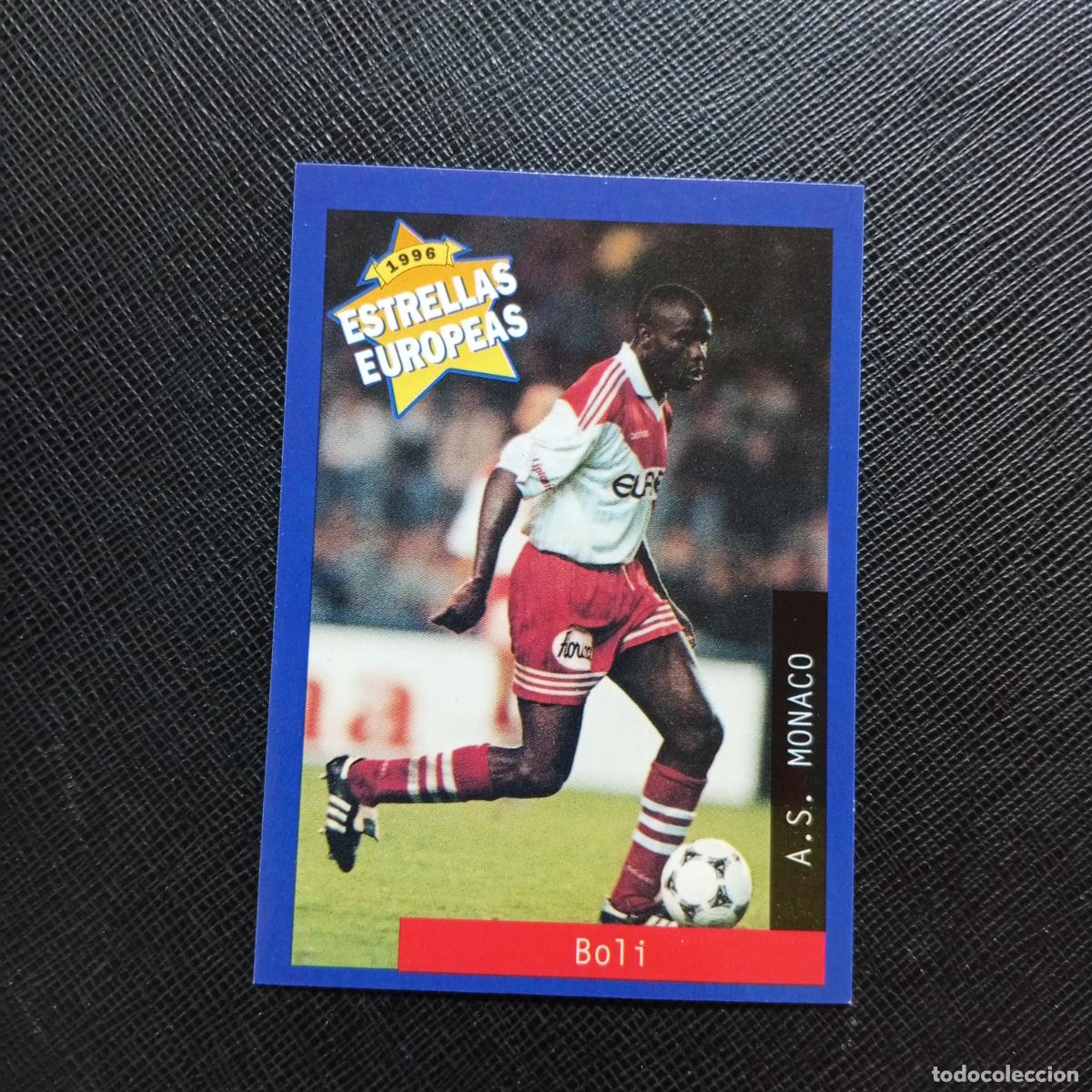 Cromos de f&uacute;tbol: 115 BOLI MONACO PANINI ESTRELLAS EUROPEAS 1996 CROMO FUTBOL 96 - A33 PG13