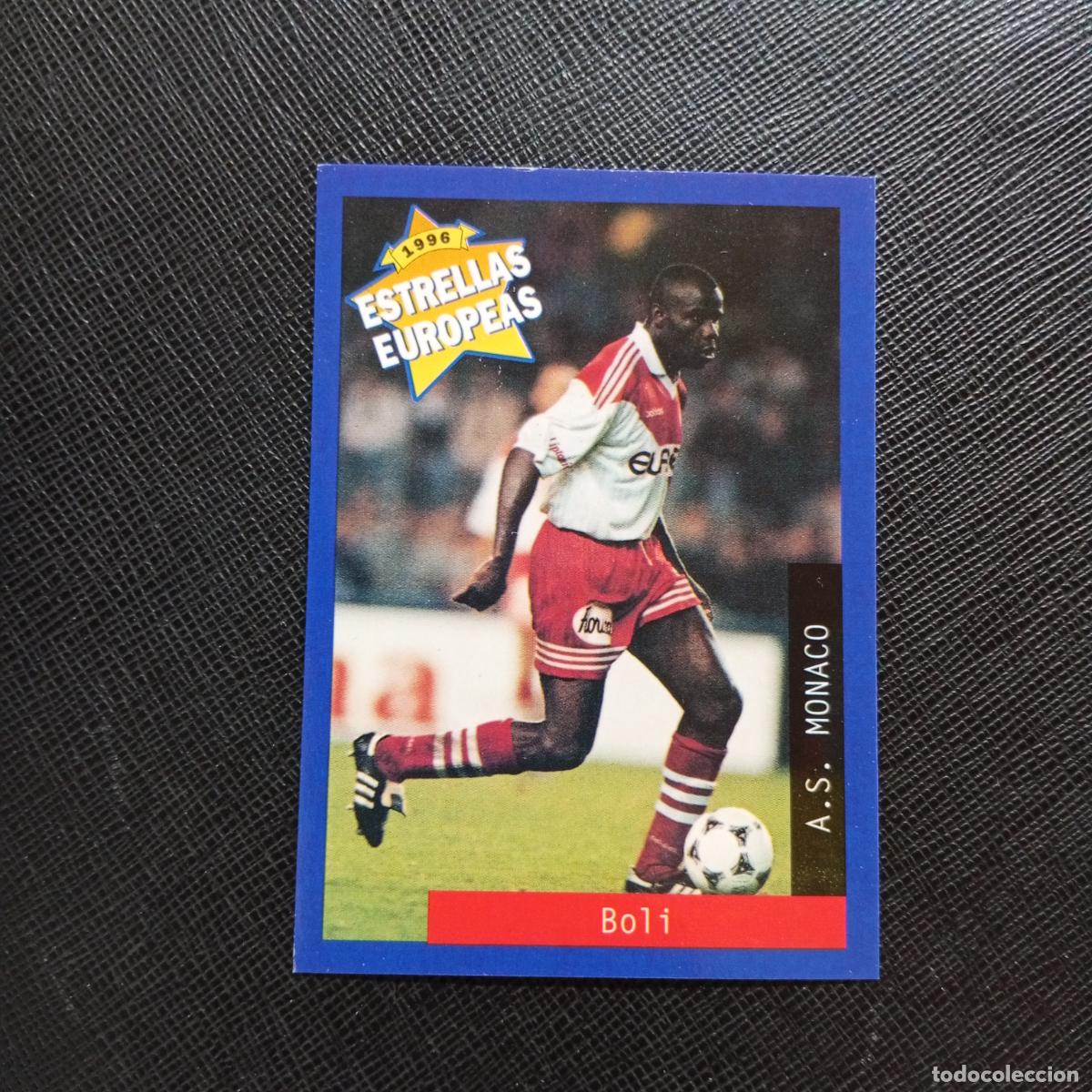 Cromos de f&uacute;tbol: 115 BOLI MONACO PANINI ESTRELLAS EUROPEAS 1996 CROMO FUTBOL 96 - A33 PG13 B