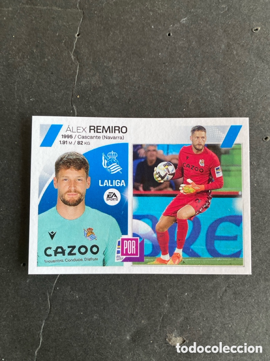 Cromos de f&uacute;tbol: Cromo liga 23/24 R Sociedad N* 3