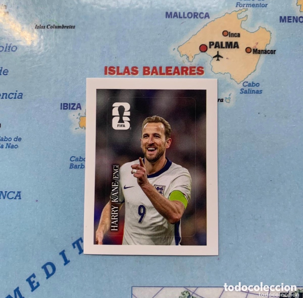 Figurine di Calcio: Harry Kane CC11 cromo Coca Cola de Inglaterra panini Mundial Fifa World Cup 2026