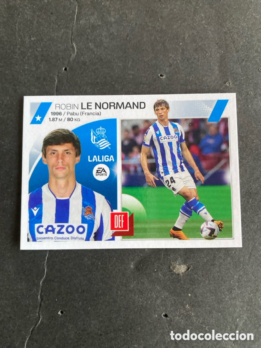 Cromos de f&uacute;tbol: Cromo liga 23/24 R Sociedad N* 7
