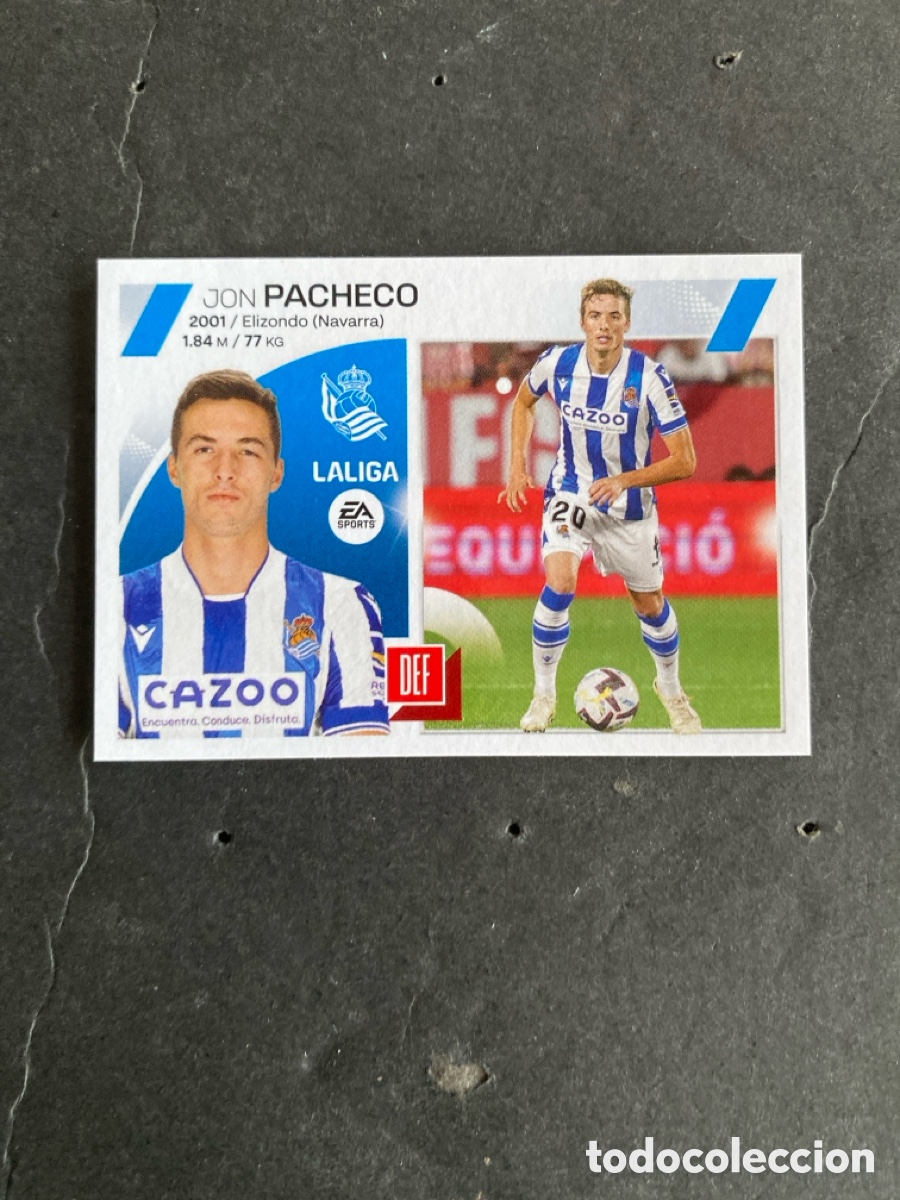 Cromos de Futebol: Cromo liga 23/24 R Sociedad N* 9A