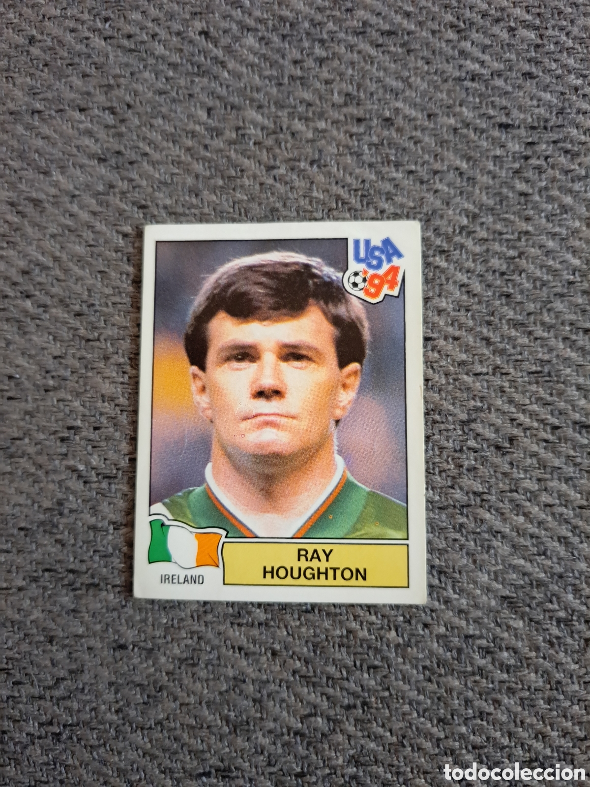 Cromos de f&uacute;tbol: Houghton. N&deg;332. Irlanda. Panini Mundial USA 94