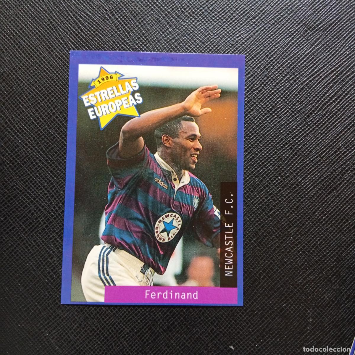 Cromos de f&uacute;tbol: 61 FERDINAND NEWCASTLE PANINI ESTRELLAS EUROPEAS 1996 CROMO FUTBOL 96 - A33 PG20