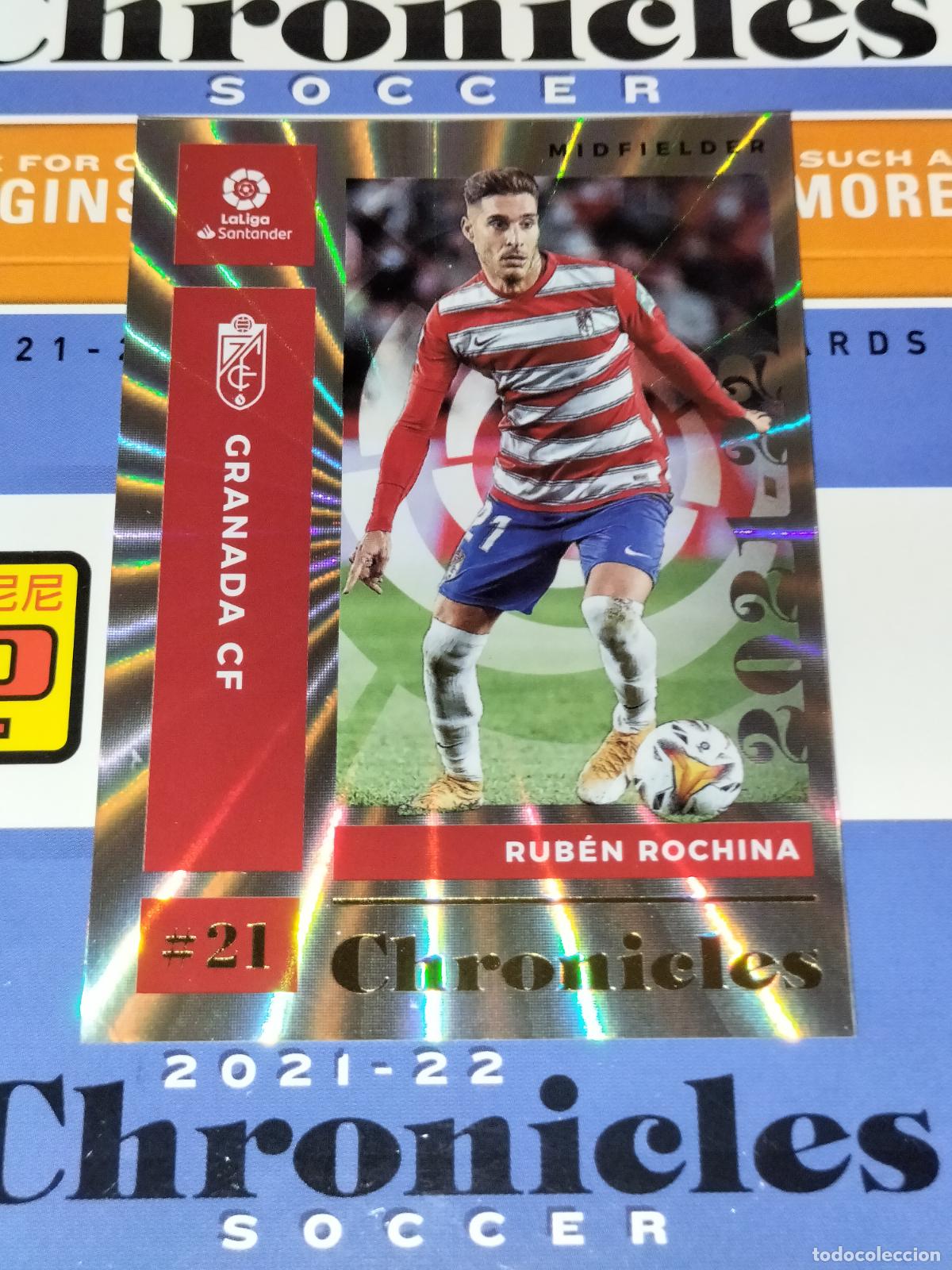 Cromos de f&uacute;tbol: N&ordm; 12 RUBEN ROCHINA LASER GRANADA CARD CHRONICLES LA LIGA SOCCER 2021 2022 21 22 PANINI