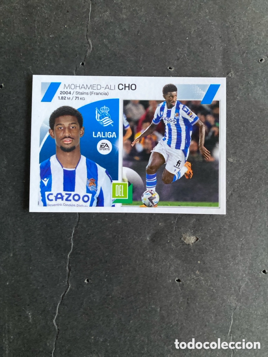 Cromos de f&uacute;tbol: Cromo liga 23/24 R Sociedad N* 20 B