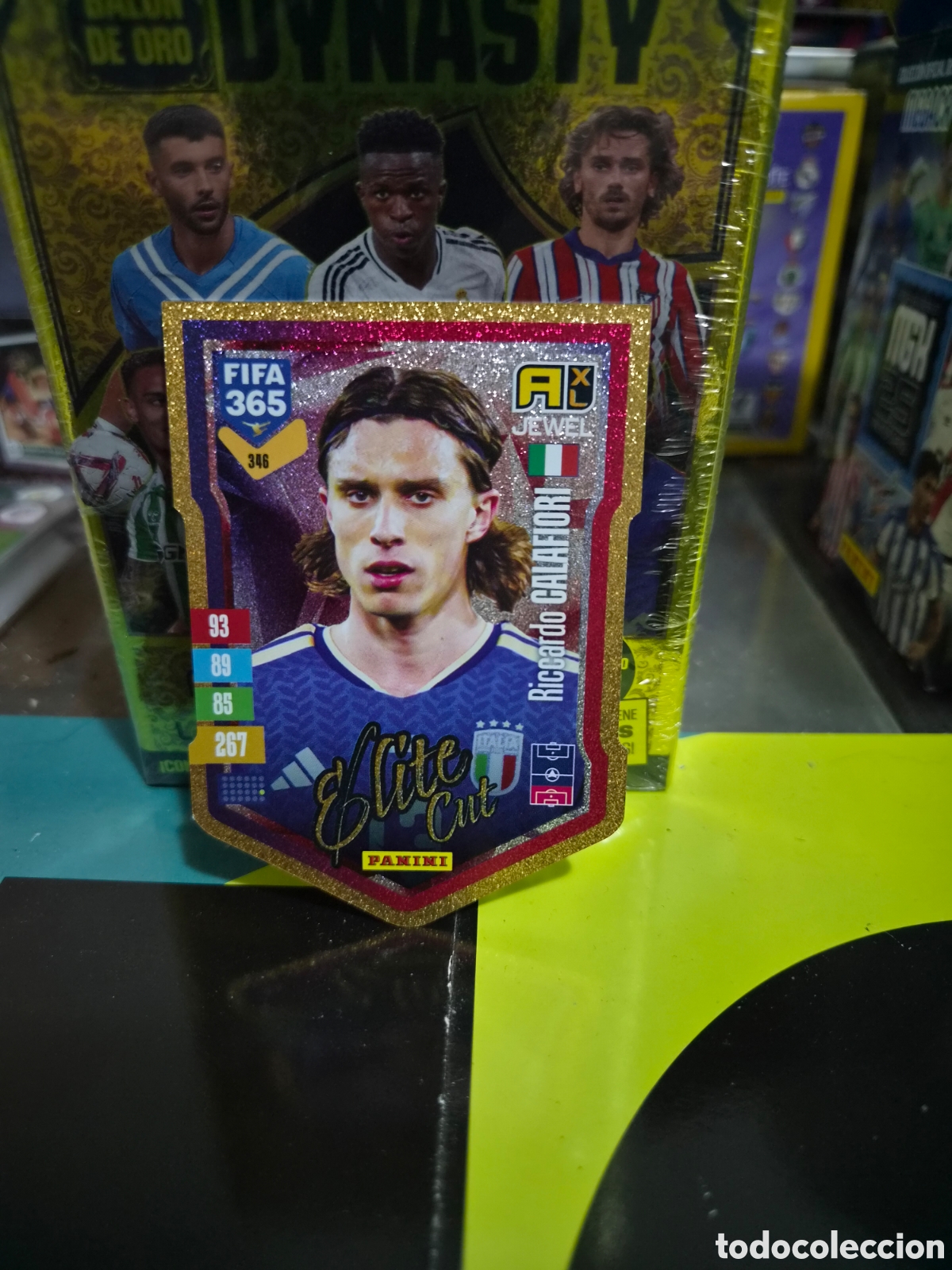 Cromos de f&uacute;tbol: N&deg;346 Elite Cut Calafiori FIFA 365 2027