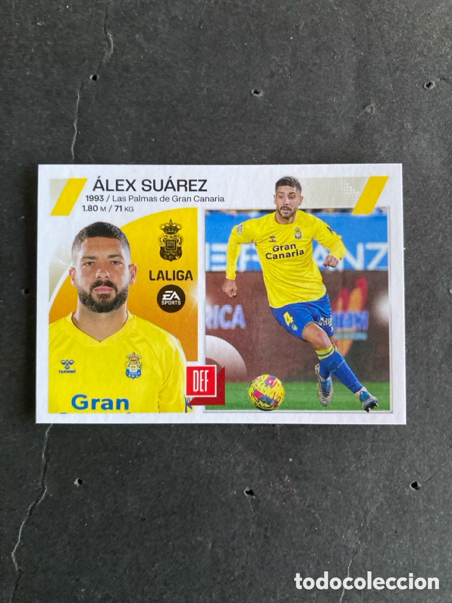 Cromos de f&uacute;tbol: Cromo liga 23/24 Las Palmas N* 7