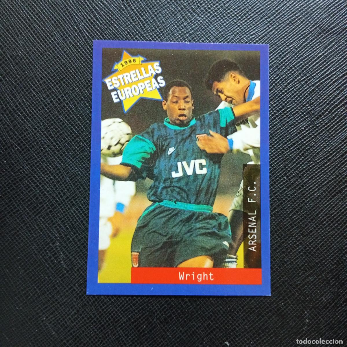 Cromos de f&uacute;tbol: 60 WRIGHT ARSENAL PANINI ESTRELLAS EUROPEAS 1996 CROMO FUTBOL 96 - A33 PG21 B
