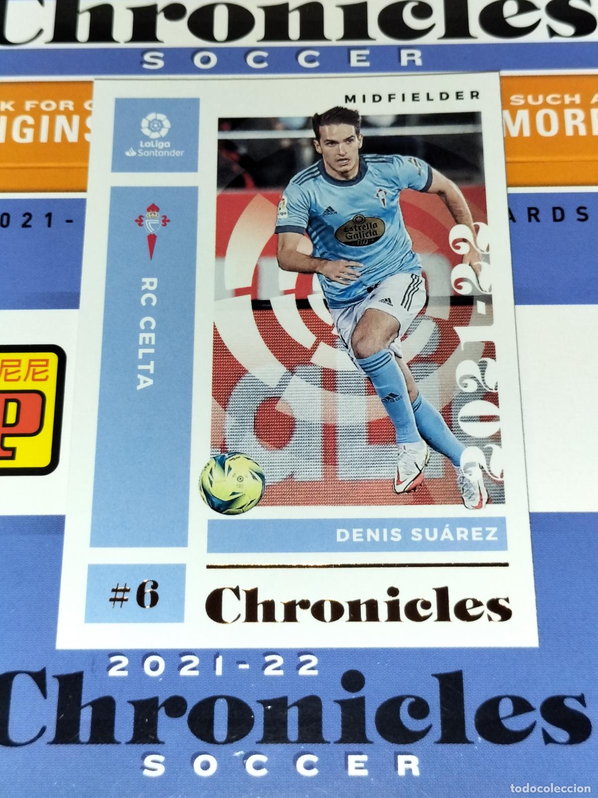 Cromos de f&uacute;tbol: N&ordm; 14 DENIS SUAREZ CELTA DE VIGO CARD CHRONICLES LA LIGA SOCCER 2021 2022 21 22 PANINI