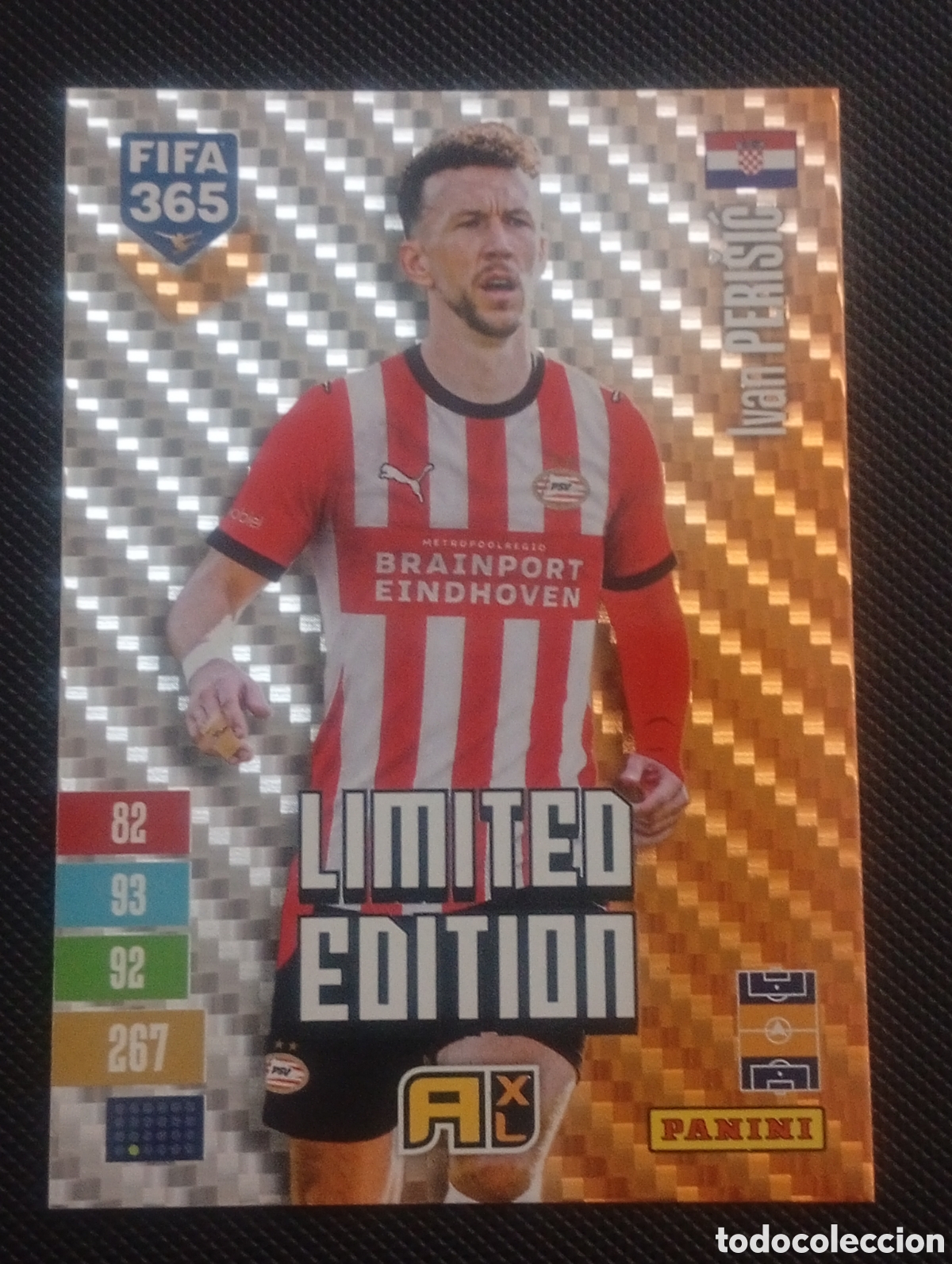 Cromos de f&uacute;tbol: limited edition PERISIC PSV FIFA 365 ADRENALYN XL 2026 2027 26 27 CARDS PANINI TOPPS