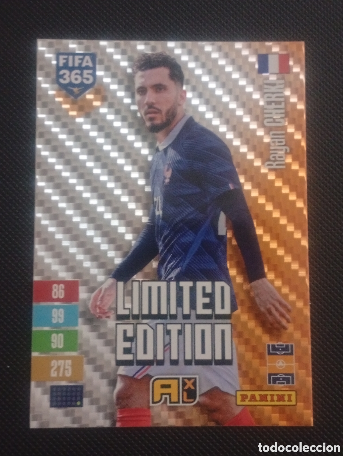 Cromos de f&uacute;tbol: limited edition CHERKI FRANCIA FIFA 365 ADRENALYN XL 2026 2027 26 27 CARDS PANINI TOPPS MANCHESTER