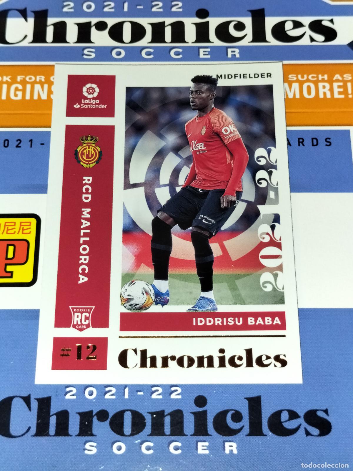 Cromos de f&uacute;tbol: N&ordm; 17 IDDRISU BABA MALLORCA CARD CHRONICLES LA LIGA SOCCER 2021 2022 21 22 PANINI