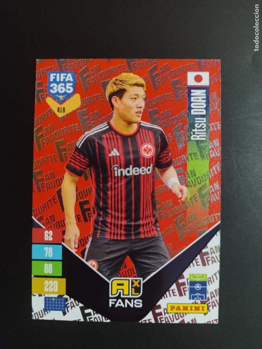 Cromos de f&uacute;tbol: ADRENALYN XL FIFA 365 2027 CARD FANS PARALELA DOAN EINTRATCH FRANKFURT # 359 PANINI