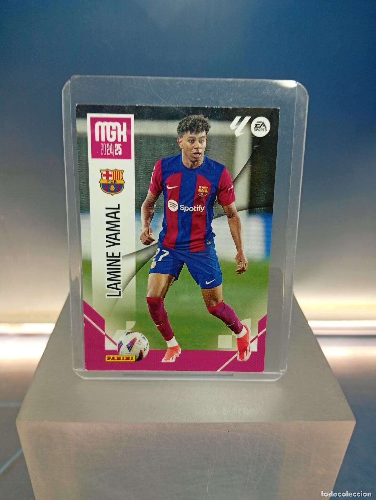 Cromos de f&uacute;tbol: Lamine Yamal Megacraks 2024-25