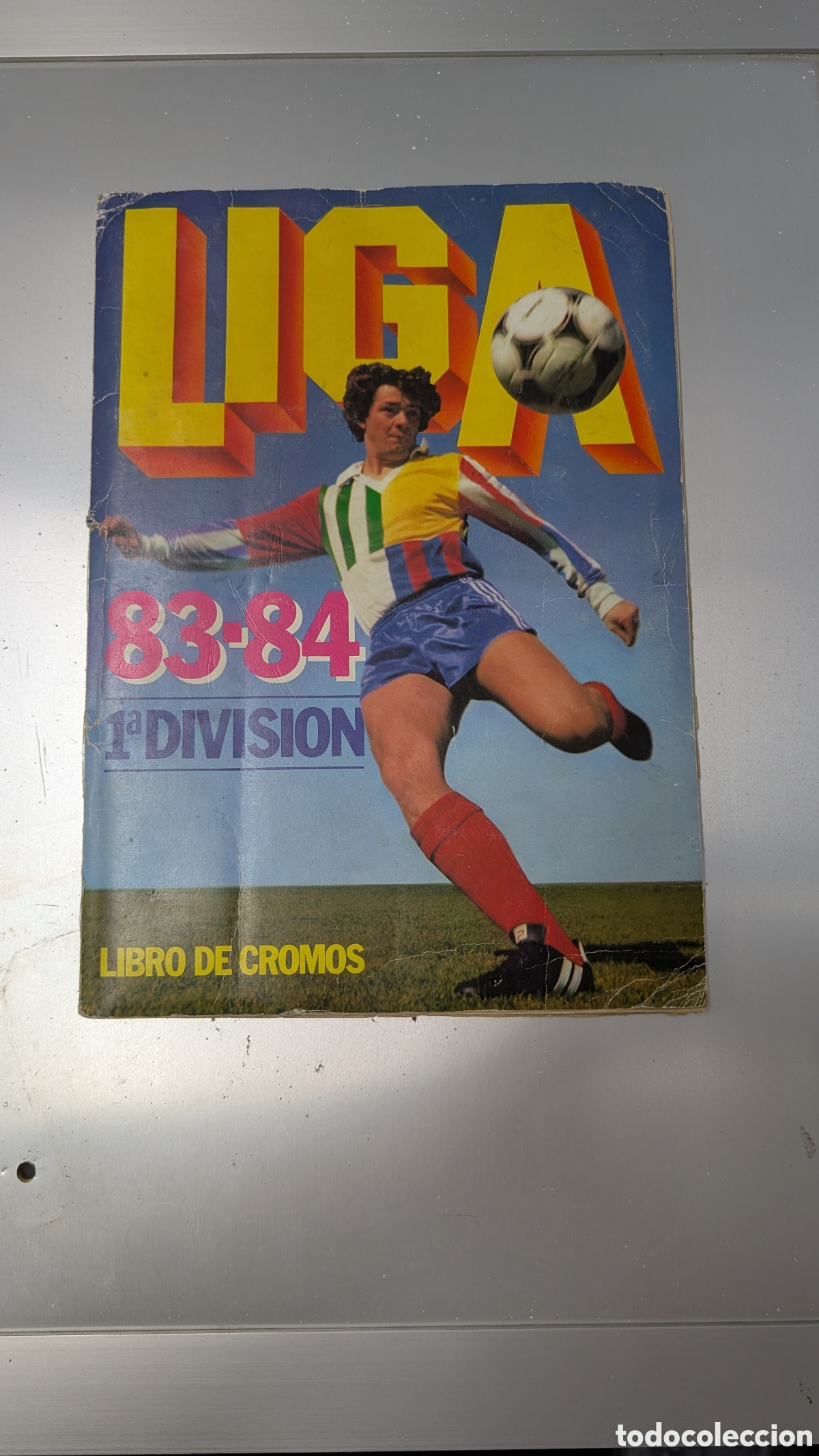 Figurine di Calcio: ALBUM LIGA ESTE 1983/84 83 84 INCOMPLETO CON BASTANTES CROMOS PEGADOS INCLUYE ALGUN FICHAJE Y COLOCA